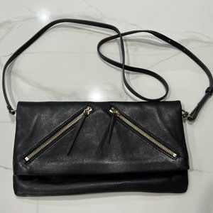 Leather Crossbody/Clutch